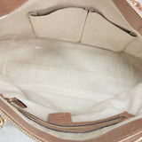 【6ib2849】グッチ ハンドバッグ バンブー 282300 レザー メタリックピンク シャンパンゴールド金具 2wayバッグ【中古】レディース