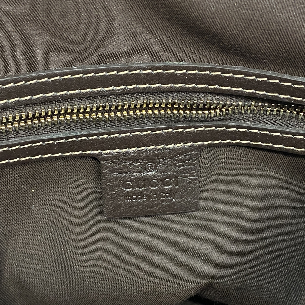 【6ib2854】グッチ ハンドバッグ GGクリスタル 223962 コーティングキャンバス ブラウン シャンパンゴールド金具【中古】レディース