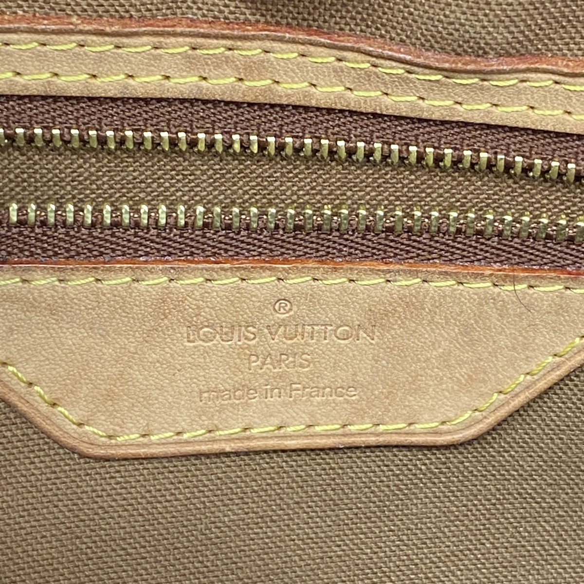 【6ib2861】ルイヴィトン トートバッグ モノグラム バティニョールオリゾンタル M51154 ブラウン【中古】レディース