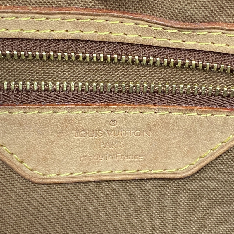 【6ib2861】ルイヴィトン トートバッグ モノグラム バティニョールオリゾンタル M51154 ブラウン【中古】レディース