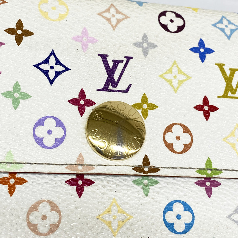 【6ib2879】ルイヴィトン 長財布 モノグラム・マルチカラー ポルトフォイユサラ M93742 レザン【中古】レディース