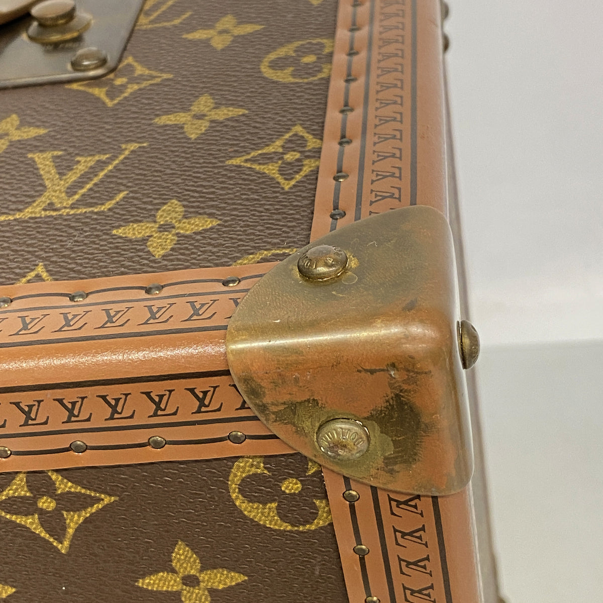 【6ib2881】ルイヴィトン メイクボックス モノグラム ボワットフラコン M21828 ブラウン【中古】メンズ レディース ユニセックス