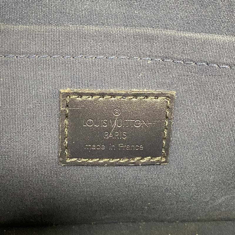 【6ib2883】ルイヴィトン ハンドバッグ モノグラム・マット シェルトン M55175 ブルー【中古】レディース