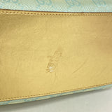 【6ib2886】グッチ トートバッグ GGキャンバス 002 1099 キャンバス グリーン シャンパンゴールド金具【中古】レディース