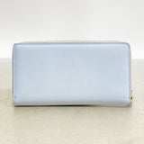 【6ib2888】グッチ 長財布 ヒグチユウコ 847918 レザー スカイブルー ボルドー シャンパンゴールド金具【中古】レディース