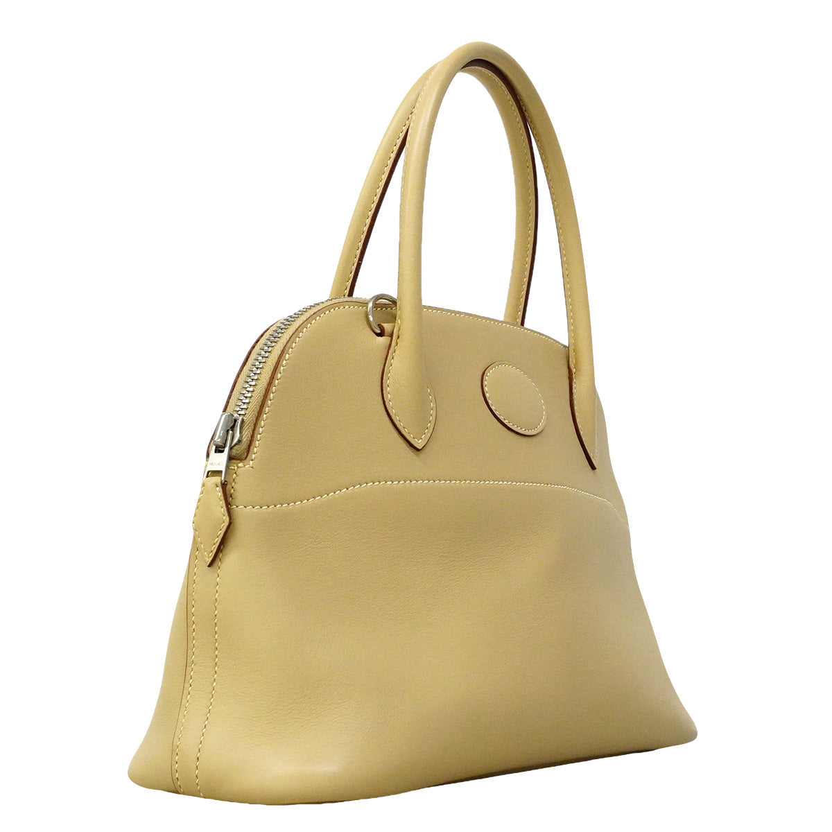 【6ib2891】エルメス ハンドバッグ ボリード27 スイフト トレンチ シルバー金具 □L刻印 2wayバッグ【中古】レディース