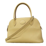 【6ib2891】エルメス ハンドバッグ ボリード27 スイフト トレンチ シルバー金具 □L刻印 2wayバッグ【中古】レディース