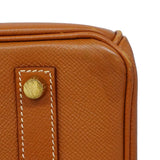 【6ib2896】エルメス ハンドバッグ バーキン35 クシュベル ゴールド ゴールド金具 □C刻印【中古】レディース