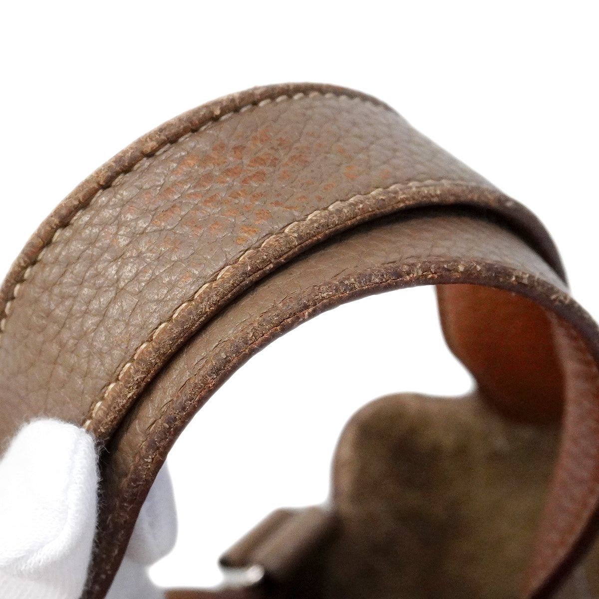 【6ib2898】エルメス ハンドバッグ ピコタンロックカザックPM トリヨンクレマンス ゴールド エトゥープ シルバー金具 □P刻印【中古】レディース