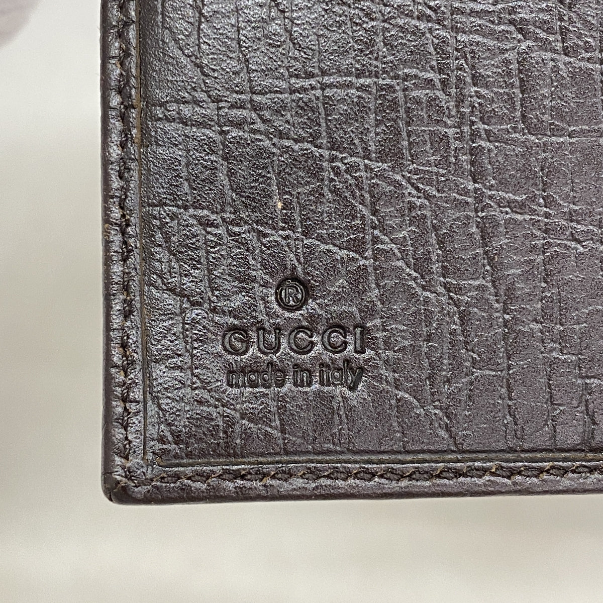 【6ib2903】グッチ 財布 GGキャンバス/シェリーライン ジャッキー 05470 キャンバス ベージュ ブラウン シルバー金具【中古】メンズ レディース ユニセックス