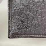 【6ib2903】グッチ 財布 GGキャンバス/シェリーライン ジャッキー 05470 キャンバス ベージュ ブラウン シルバー金具【中古】メンズ レディース ユニセックス