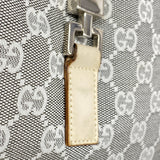 【6ib2907】グッチ ショルダーバッグ GGキャンバス/ジャッキー 001 3306 3444 キャンバス アイボリー グレー シルバー金具【中古】レディース