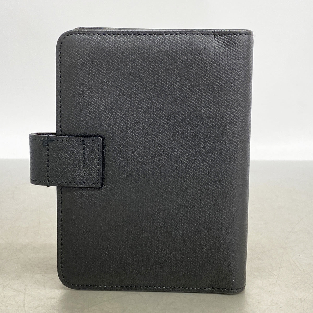 【6ib2914】シャネル 手帳カバー ココボタン レザー ブラック ゴールド金具【中古】レディース