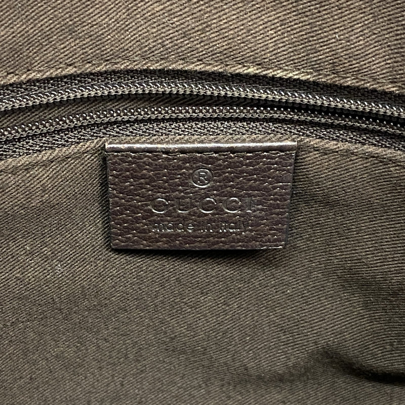 【6ib2925】グッチ ハンドバッグ GGキャンバス 113019 キャンバス ベージュ ブラウン シルバー金具【中古】レディース