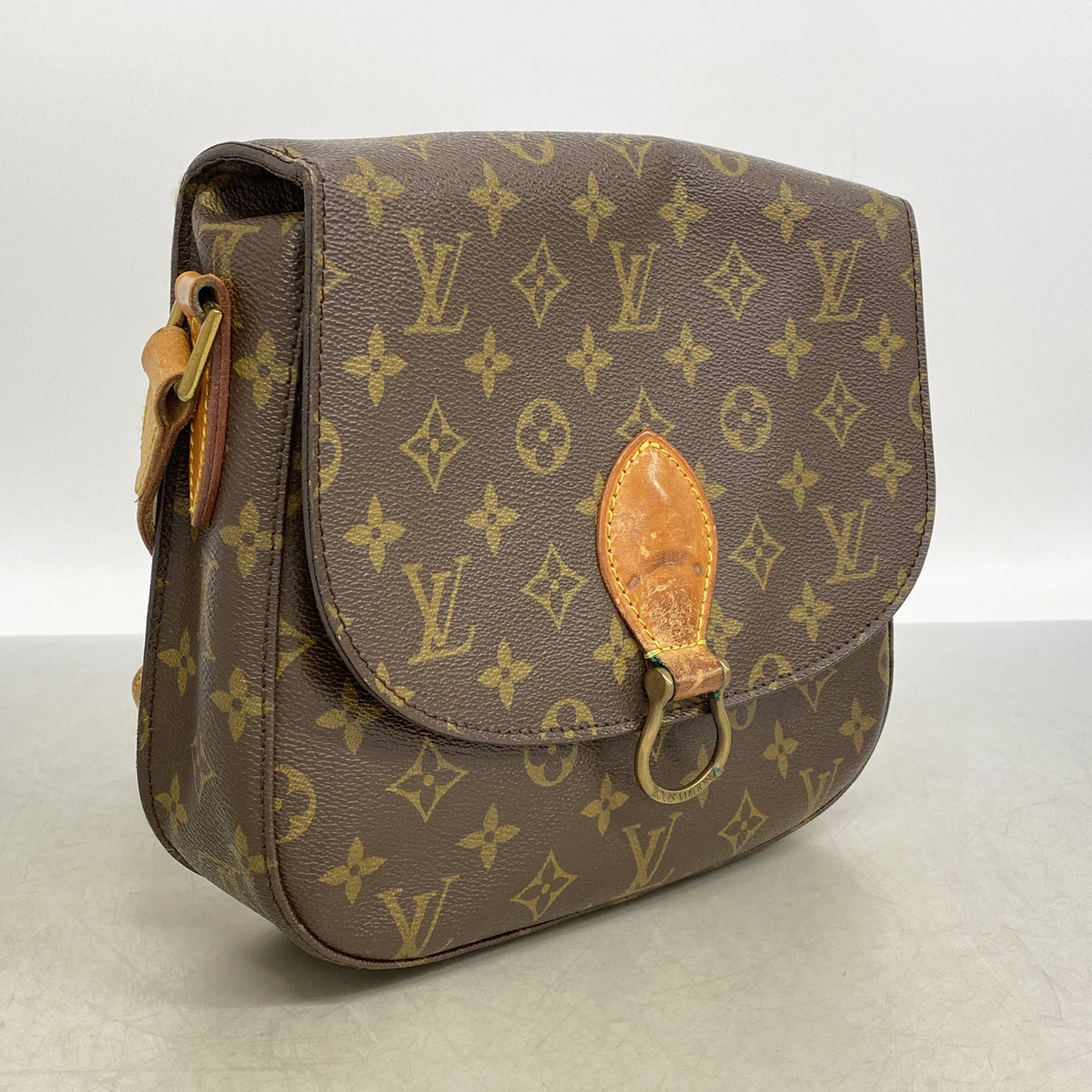 【6ib2929】ルイヴィトン ショルダーバッグ モノグラム サンクルー M51242 ブラウン【中古】レディース