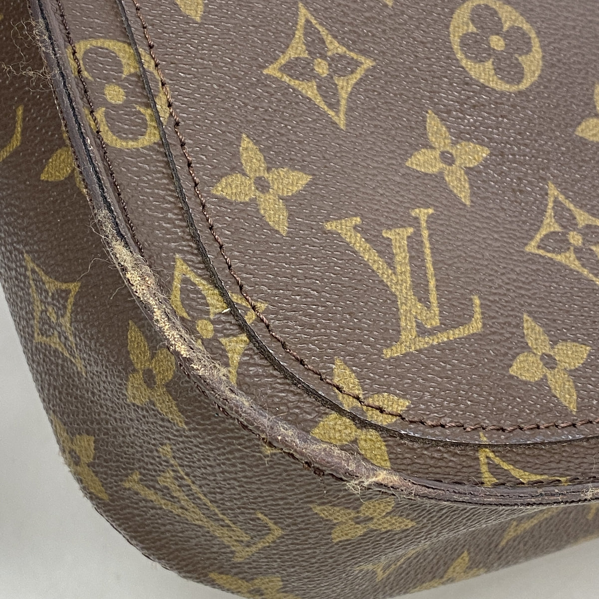 【6ib2929】ルイヴィトン ショルダーバッグ モノグラム サンクルー M51242 ブラウン【中古】レディース