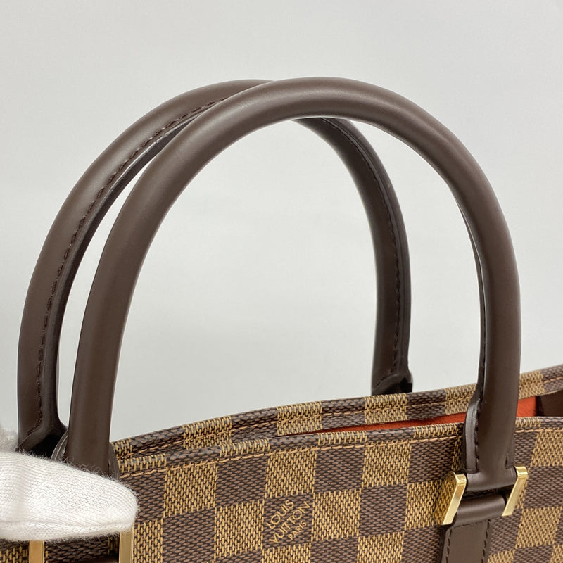 【6ib2930】ルイヴィトン トートバッグ ダミエ サックプラ N51140 エベヌ【中古】レディース