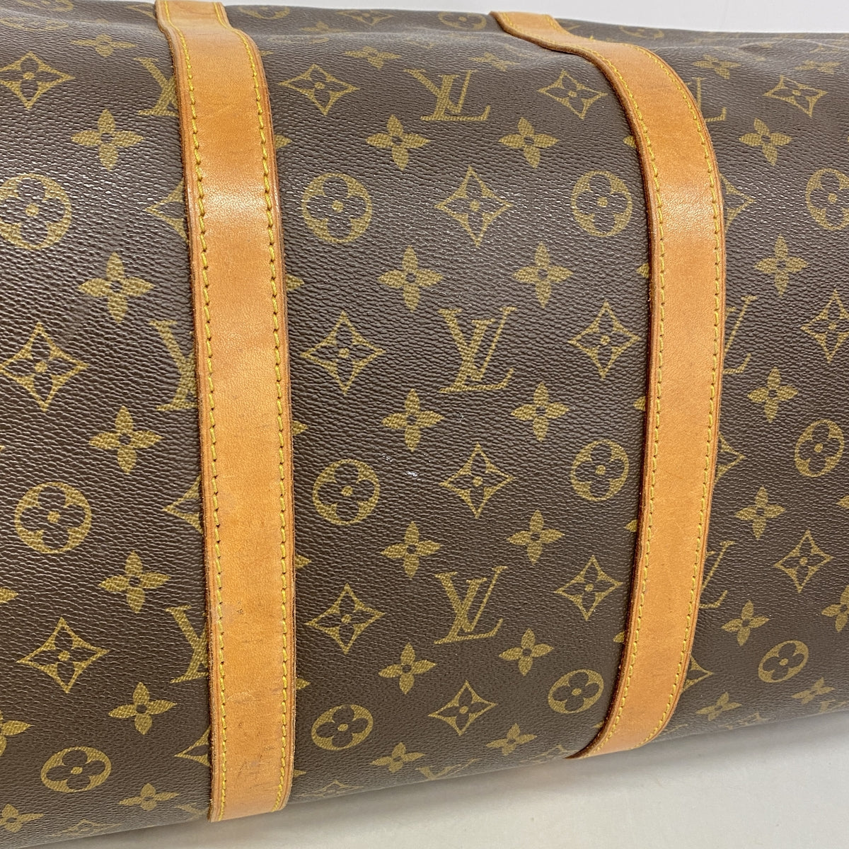 【6ib2931】ルイヴィトン ボストンバッグ モノグラム キーポル55 M41424 ブラウン【中古】メンズ レディース ユニセックス