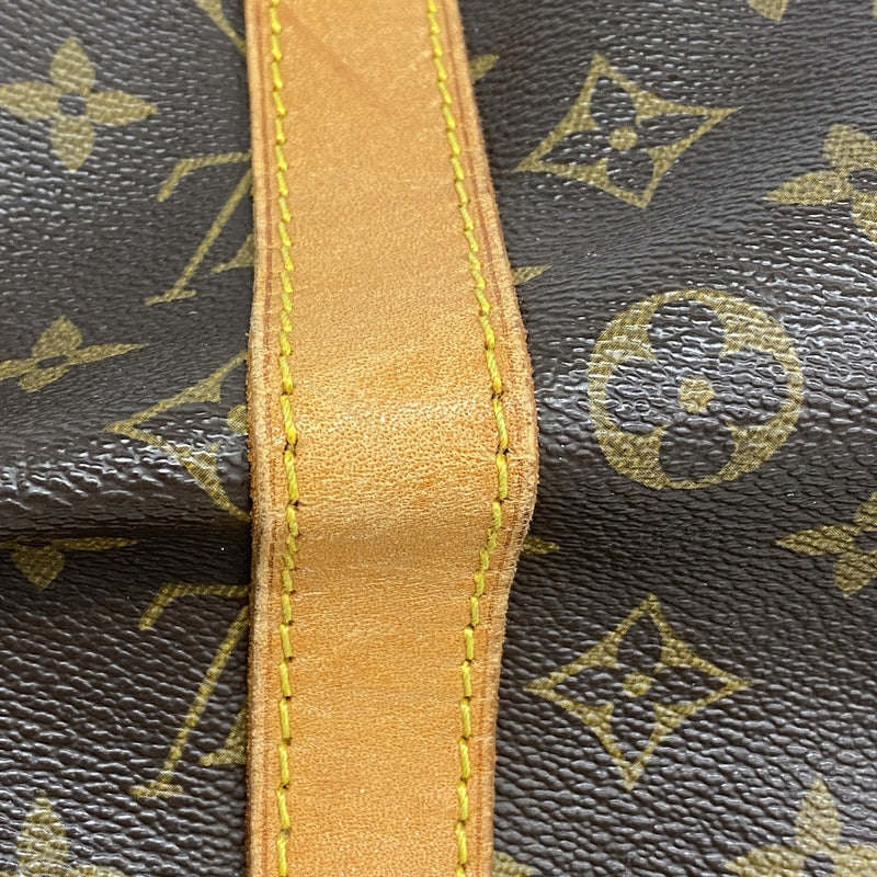 【6ib2931】ルイヴィトン ボストンバッグ モノグラム キーポル55 M41424 ブラウン【中古】メンズ レディース ユニセックス