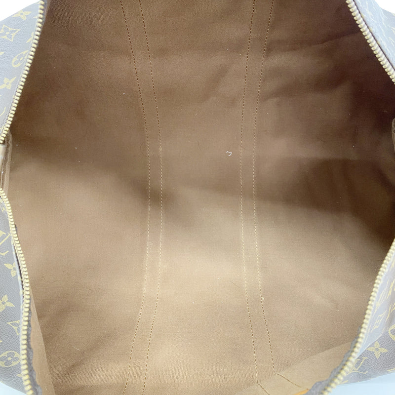 【6ib2931】ルイヴィトン ボストンバッグ モノグラム キーポル55 M41424 ブラウン【中古】メンズ レディース ユニセックス