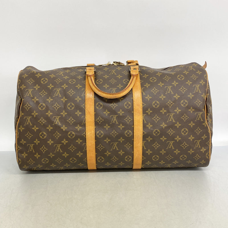 【6ib2931】ルイヴィトン ボストンバッグ モノグラム キーポル55 M41424 ブラウン【中古】メンズ レディース ユニセックス