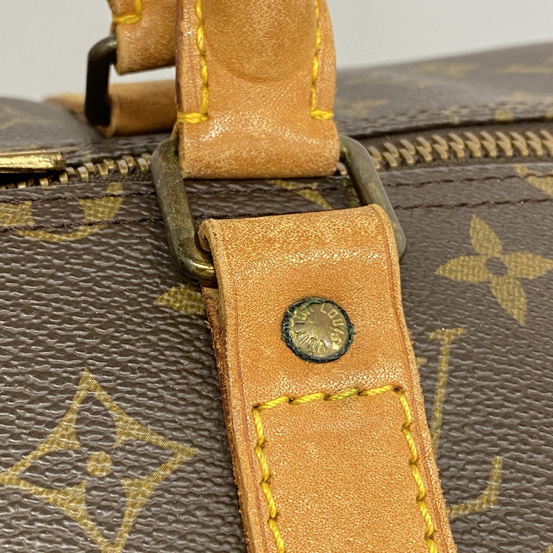 【6ib2931】ルイヴィトン ボストンバッグ モノグラム キーポル55 M41424 ブラウン【中古】メンズ レディース ユニセックス