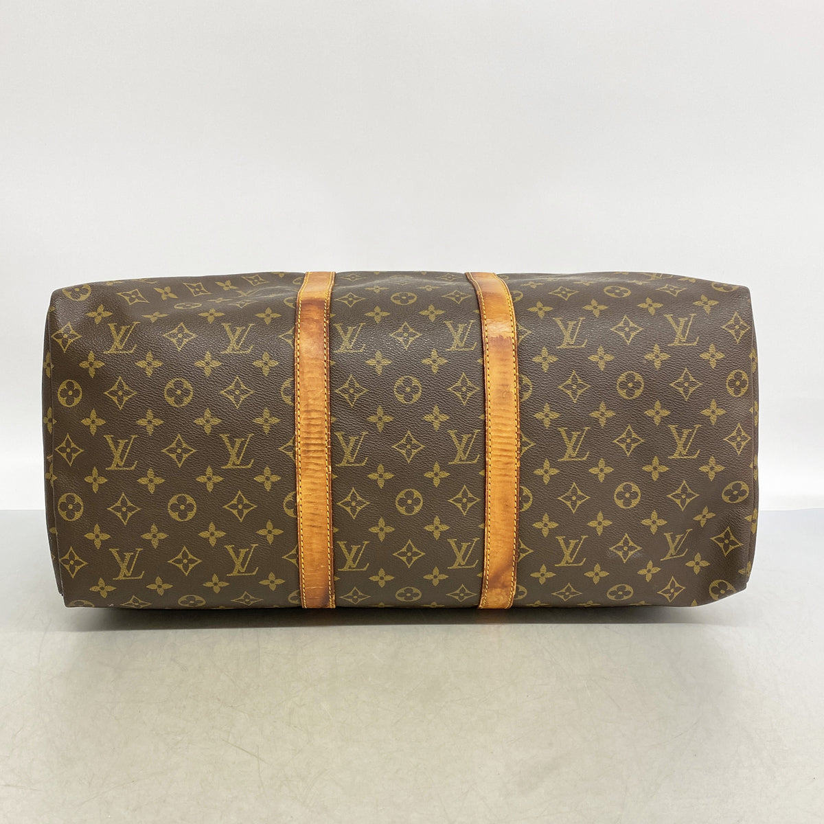【6ib2932】ルイヴィトン ボストンバッグ モノグラム キーポル50 M41426 ブラウン【中古】メンズ レディース ユニセックス