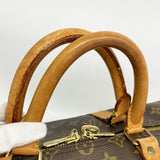【6ib2932】ルイヴィトン ボストンバッグ モノグラム キーポル50 M41426 ブラウン【中古】メンズ レディース ユニセックス