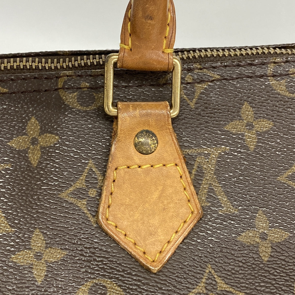 【6ib2933】ルイヴィトン ハンドバッグ モノグラム スピーディ35 M41107 ブラウン【中古】レディース