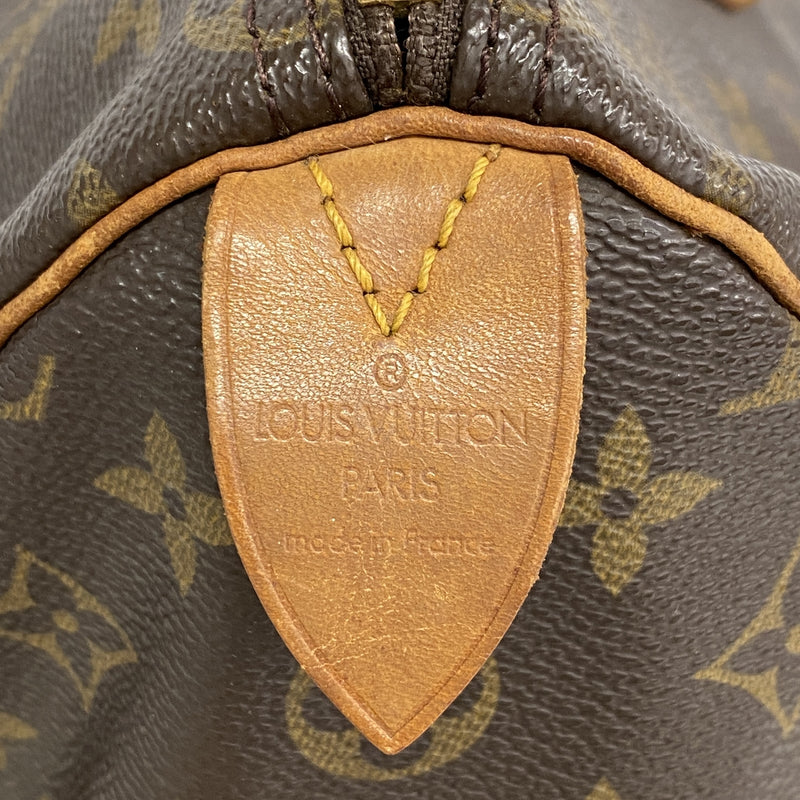 【6ib2933】ルイヴィトン ハンドバッグ モノグラム スピーディ35 M41107 ブラウン【中古】レディース