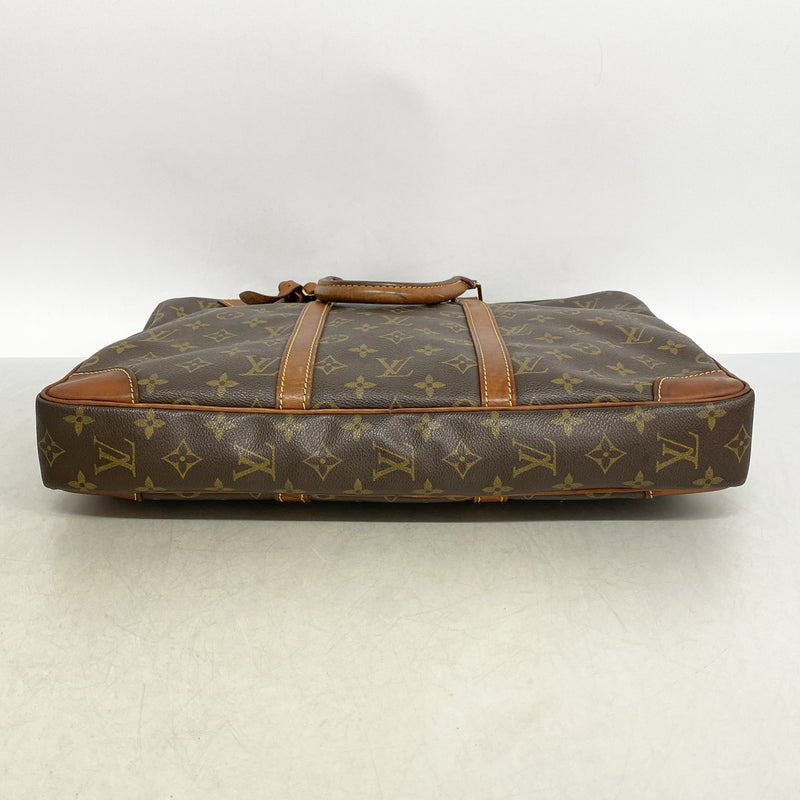 【6ib2934】ルイヴィトン ビジネスバッグ モノグラム ポルトドキュマンヴォワヤージュ M53361 ブラウン【中古】メンズ