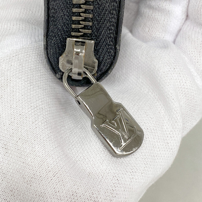 【6ib2940】ルイヴィトン 長財布 モノグラム・エクリプス ジッピーウォレットホリゾンタル M11611 ブラック【中古】メンズ