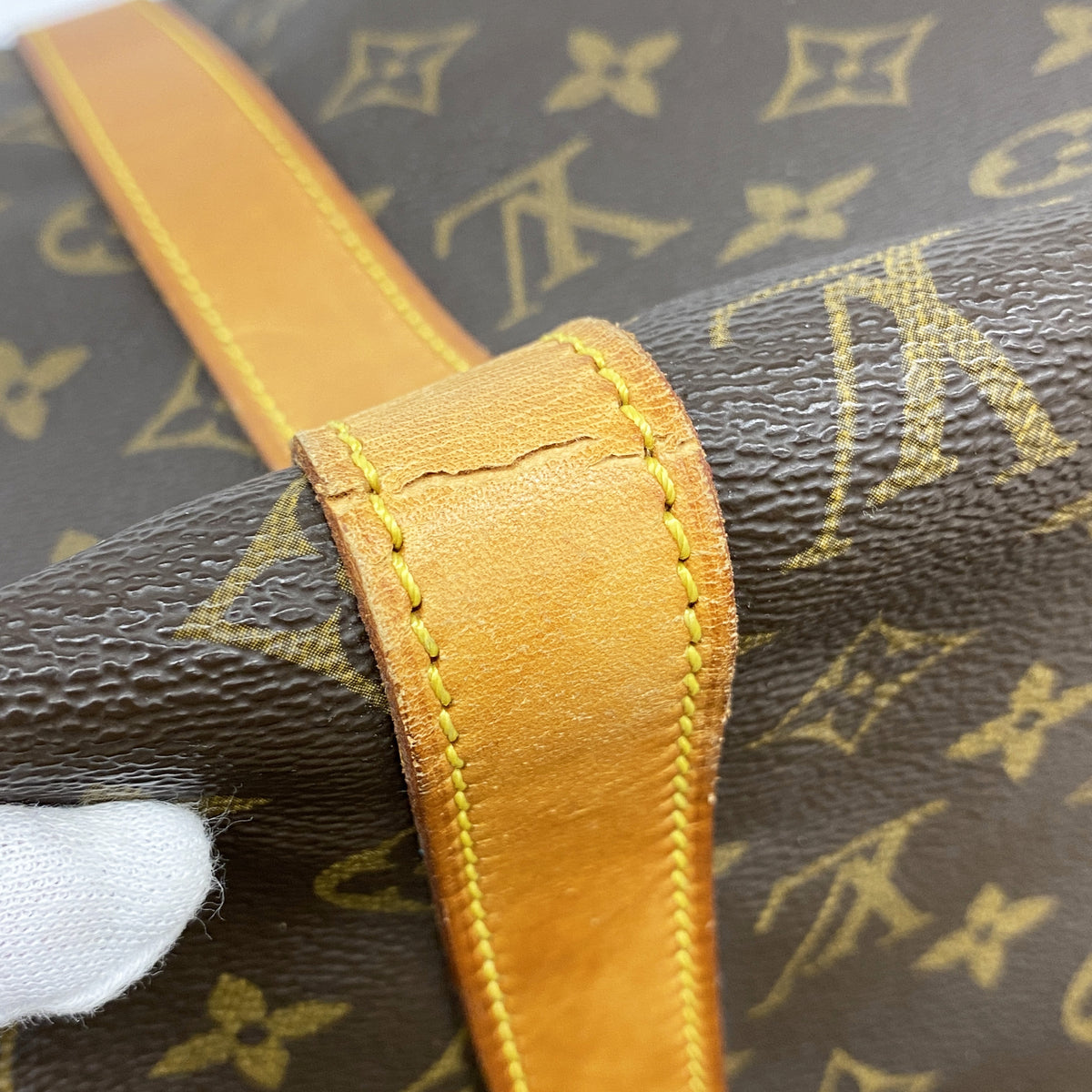 【6ib2941】ルイヴィトン ボストンバッグ モノグラム キーポルバンドリエール50 M41416 ブラウン【中古】メンズ レディース ユニセックス