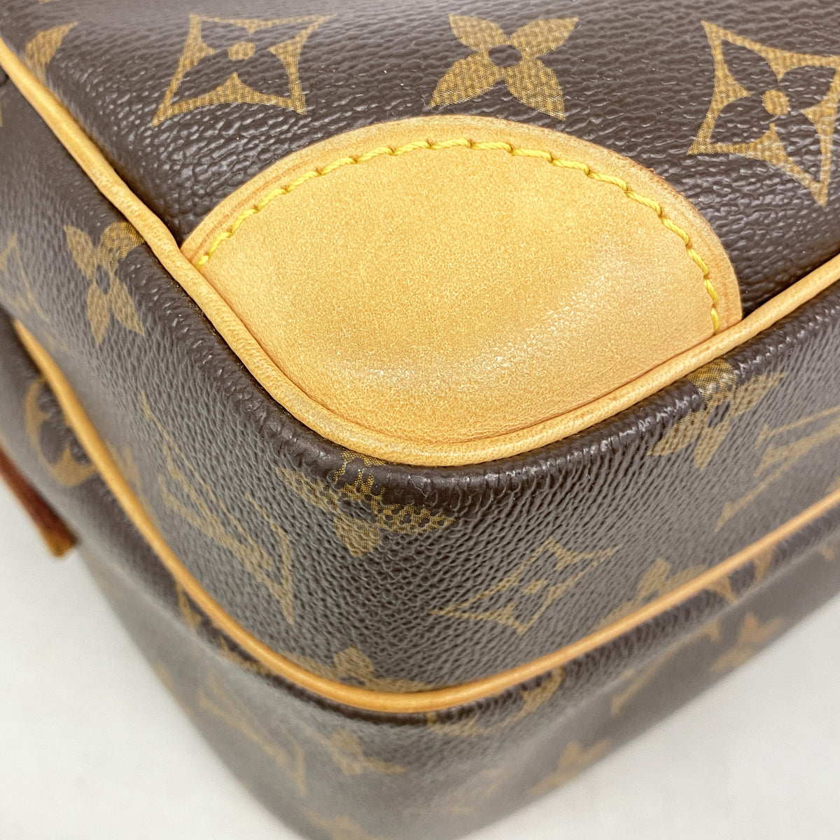 【6ib2942】ルイヴィトン ショルダーバッグ モノグラム ナイル M45244 ブラウン【中古】レディース