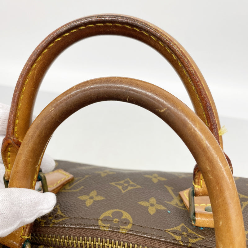 【6ib2951】ルイヴィトン ハンドバッグ モノグラム スピーディ35 M41107 ブラウン【中古】レディース