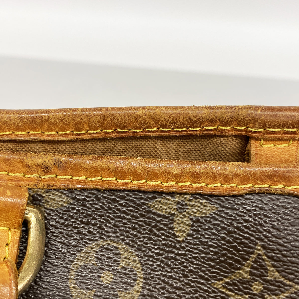 【6ib2954】ルイヴィトン トートバッグ モノグラム バティニョールオリゾンタル M51154 ブラウン【中古】レディース