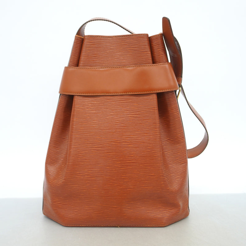 【6ib2970】ルイヴィトン ショルダーバッグ エピ サックデポールGM M80193 ケニアブラウン【中古】レディース