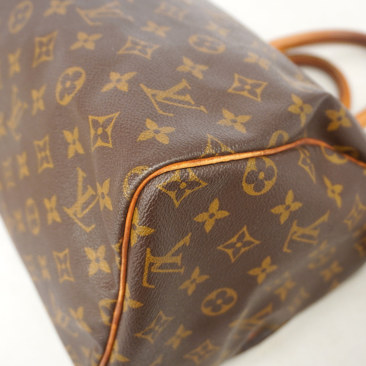 【6ib2971】ルイヴィトン ハンドバッグ モノグラム スピーディ30 M41108 ブラウン【中古】レディース