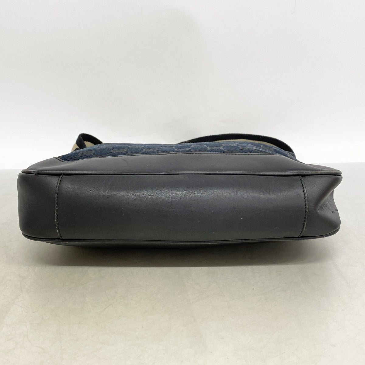 【6ib2986】グッチ ハンドバッグ GGキャンバス/バンブー 001 4095 キャンバス ブラック シルバー金具 2wayバッグ【中古】レディース