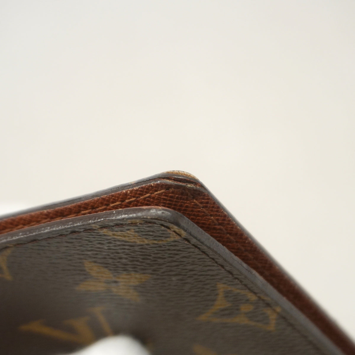 【6ic2999】ルイヴィトン 手帳カバー モノグラム アジェンダポッシュ R20503 ブラウン【中古】メンズ レディース ユニセックス