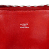 【6ic3004】エルメス ハンドバッグ ボリード31 トリヨンクレマンス ルージュカザック シルバー金具 □L刻印 2wayバッグ【中古】レディース