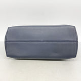 【6ic3016】フェンディ ハンドバッグ バイザウェイ レザー ネイビー シルバー金具 2wayバッグ【中古】レディース
