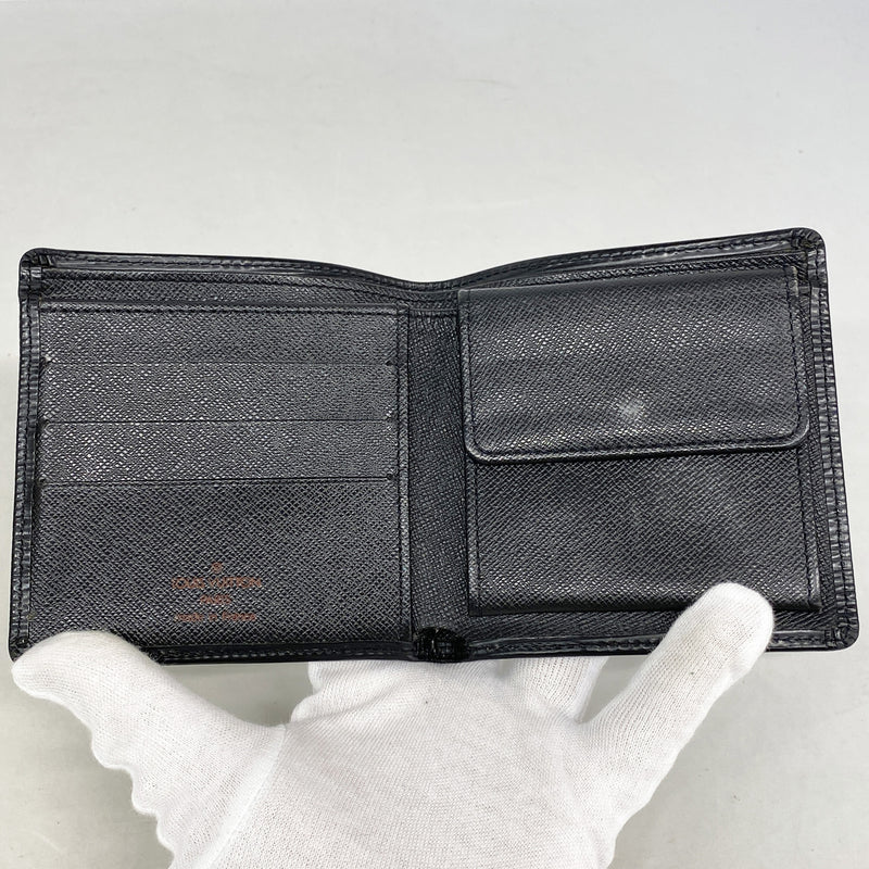 【6ic3024】ルイヴィトン 財布 エピ ポルトビエカルトクレディモネ M63542 ノワール【中古】メンズ