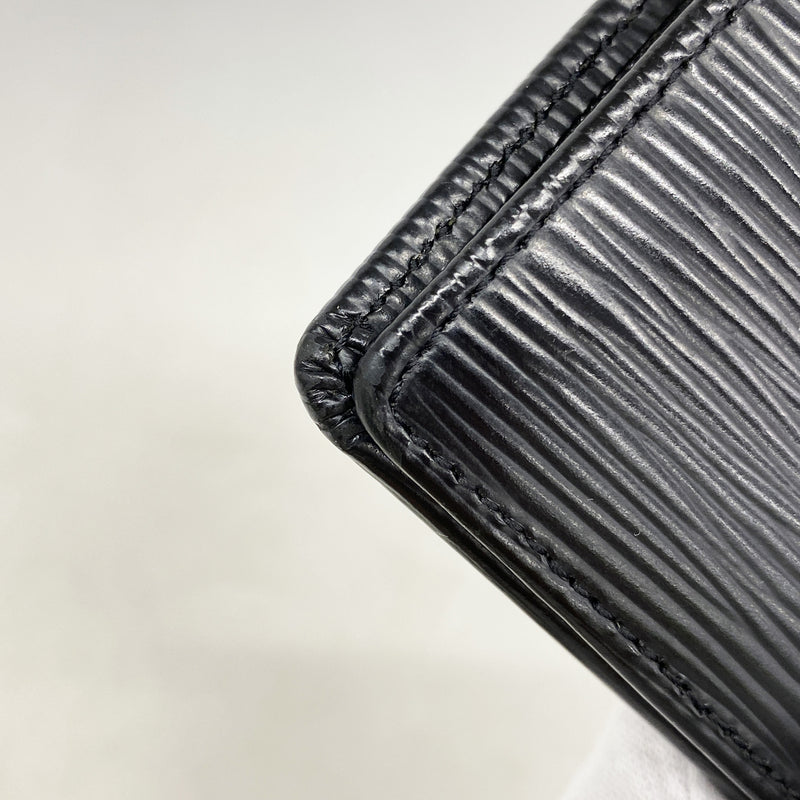 【6ic3024】ルイヴィトン 財布 エピ ポルトビエカルトクレディモネ M63542 ノワール【中古】メンズ