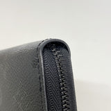 【6ic3025】ルイヴィトン 長財布 モノグラム・ミッドナイト ジッピーウォレットホリゾンタル M28048 ブラック【中古】メンズ