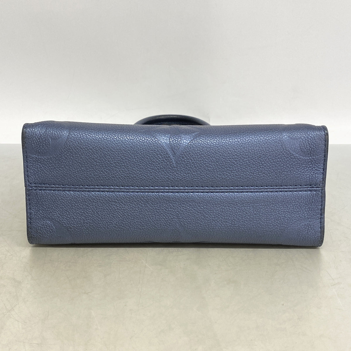 【6ic3031】ルイヴィトン ハンドバッグ モノグラム・アンプラント オンザゴーPM M58956 ネイビーブルー 2wayバッグ【中古】レディース