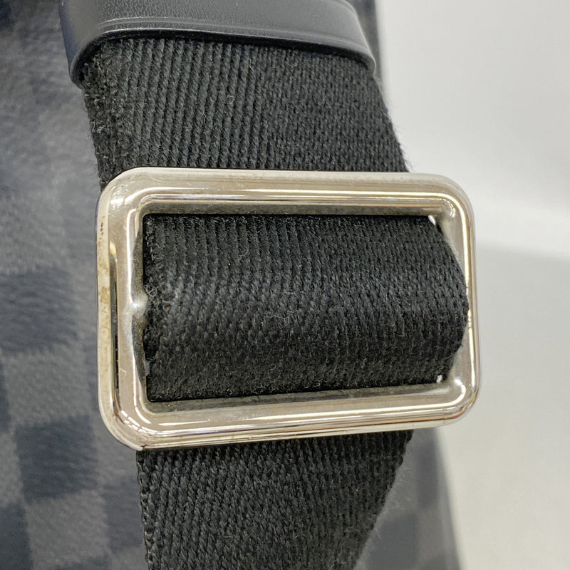 【6ic3039】ルイヴィトン ボディバッグ ダミエ・グラフィット アヴェニュースリングバッグ N41719 ブラック グレー【中古】メンズ