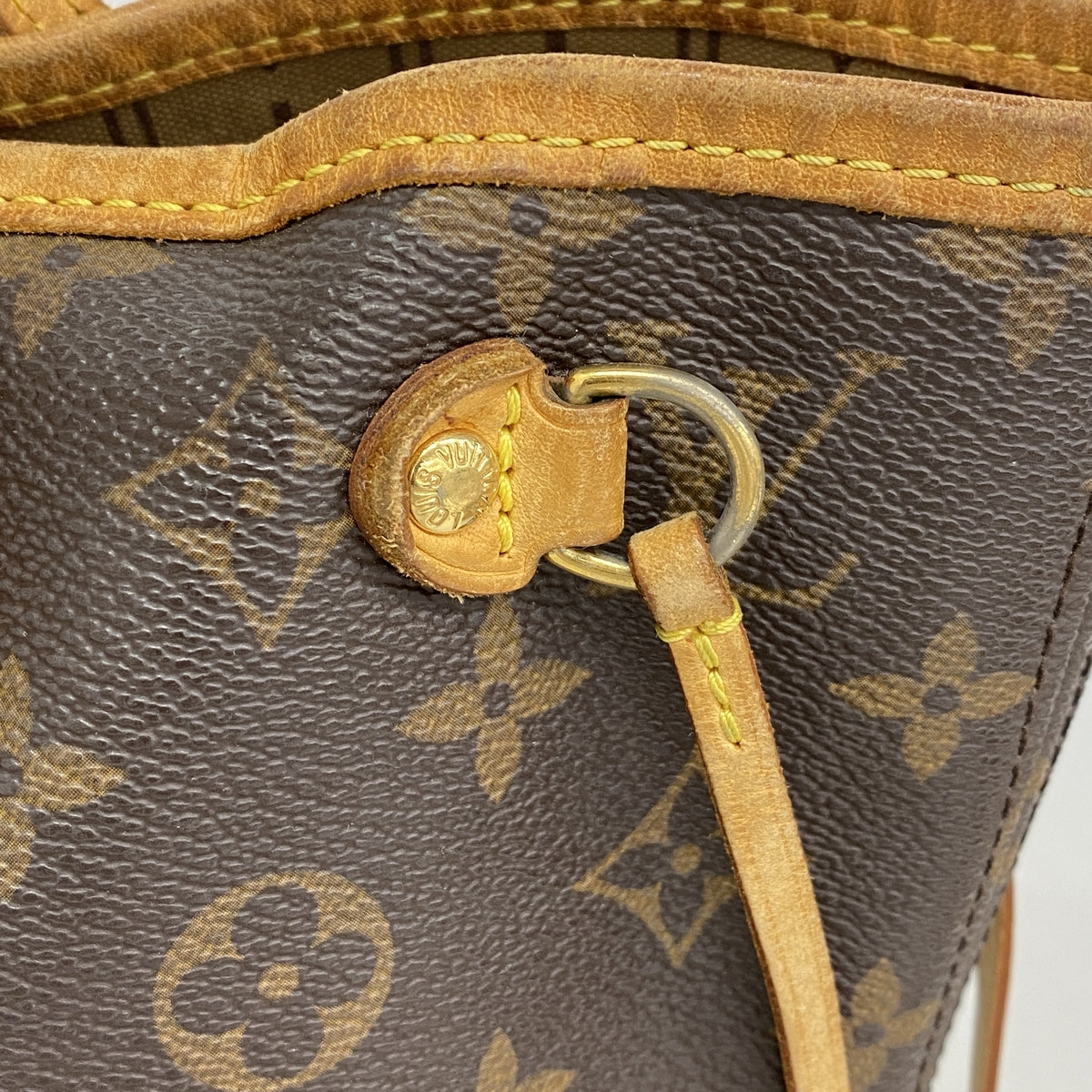 【6ic3046】ルイヴィトン トートバッグ モノグラム ネヴァーフルPM M40155 ブラウン【中古】レディース