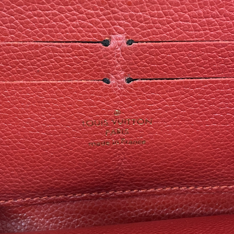 【6ic3048】ルイヴィトン 長財布 モノグラム・アンプラント ジッピーウォレット M60737 スリーズ【中古】メンズ レディース ユニセックス