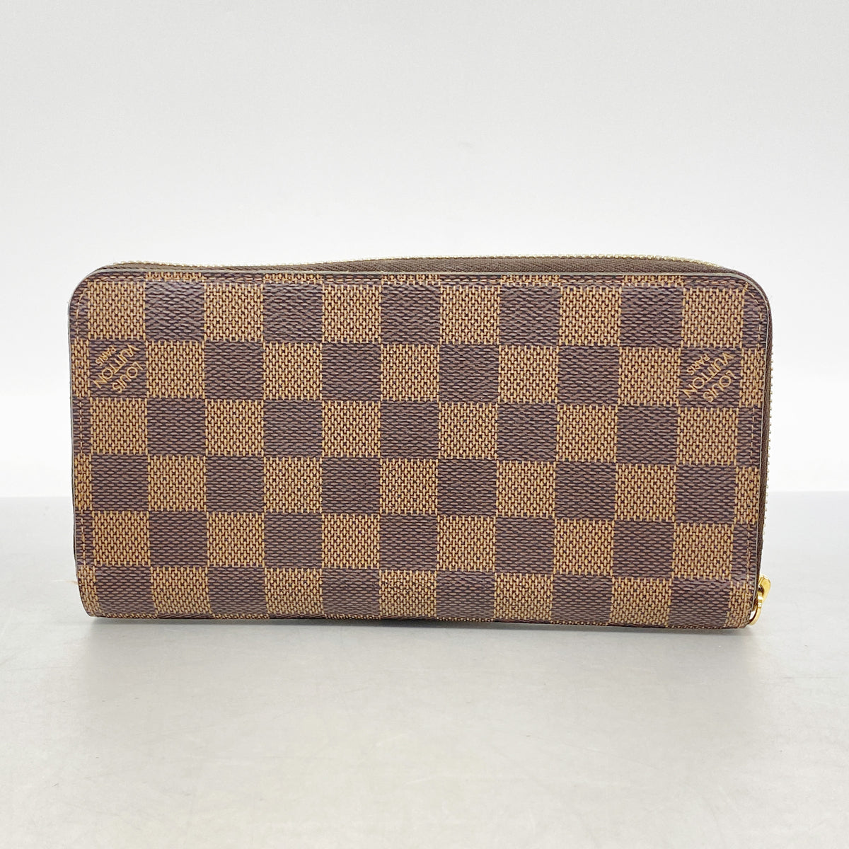 【6ic3054】ルイヴィトン 長財布 ダミエ ジッピーウォレット N60046 ローズバレリーヌ【中古】レディース